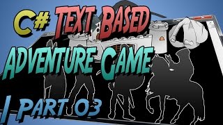 C Lets Make Oldschool Text Based Adventure Game  Part 3 [upl. by Llabmik]