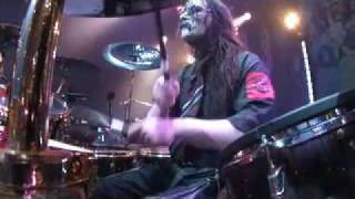 Joey Jordison LIVE with Slipknot tour 2009 [upl. by Delle]