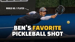 How To Hit the Backhand Roll in Pickleball  Ben Johns [upl. by Avevoneg]