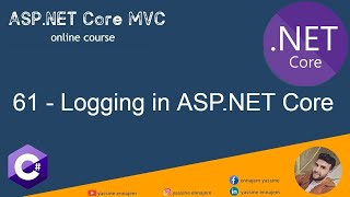 61 Logging in ASPNET Core [upl. by Orvas]