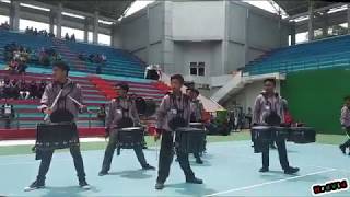 MB Gita Bahana Stigma Drumline Battle 2 Kaltim Marching Day 2019 [upl. by Eeslehc738]