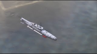 【RC】172！“Seehund”midget submarine [upl. by Nwotna]