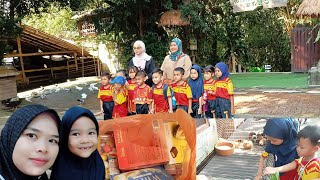 seharian temenin anak lawatan sekolah ke kebun binatang farm in the city lanjut ke kilang coklat [upl. by Roel]