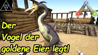 ARK 258 Hesperornis ► Wir zähmen die neue quotEntequot Goldene Eier [upl. by Anoynek]