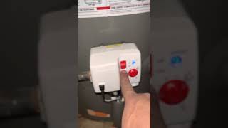 Rheem water heater blinking 7 times fix [upl. by Igor]