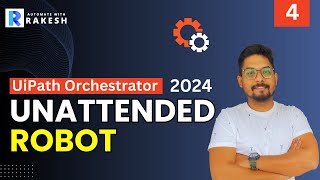 How to Provision Unattended Robot in UiPath Orchestrator  UiPath Unattended Robot [upl. by Urbas]