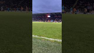 LIMBS in the away end as Wealdstone score 100th minute equaliser at local rivals Barnet [upl. by Rukna]