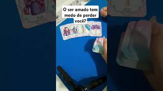 O ser amado tem medo de perder você tarot conselhododia tarotdodiashortstarot [upl. by Naujek]