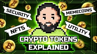 What Are Crypto Tokens From Security to Memecoins and NFTs  Blum Academy [upl. by Nodrog]