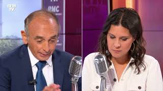 Éric Zemmour face à Apolline de Malherbe en direct [upl. by Ploss]