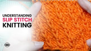 TWO RULES of Slip Stitch Knitting Every Knitter Should Know [upl. by Alanna222]