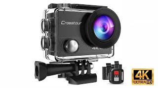 Crosstour CT9000 4K Action Camera [upl. by Talmud]