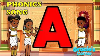 Phonics Song  Letter Sounds by Gracie’s Corner  Nursery Rhymes  Kids Songs [upl. by Ytsim680]