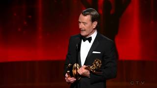 Bryan Cranston wins an Emmy for quotBreaking Badquot 2014 [upl. by Yesdnyl]