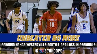 STATEMENT MADE ‼️ Gahanna dominates Westerville South in regional semis 😤 Full Game Highlights [upl. by Anaehs]