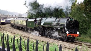 71000 ‘Duke of Gloucester’ on ‘Torbay Express’ from Bristol to Uphill 20102012 [upl. by Delle]