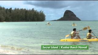 Secret Island  Kualoa Ranch Hawaii [upl. by Ricketts]