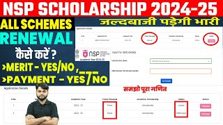 NSP Scholarship Renewal 202425 Apply  How to Apply NSP Scholarship 202425 Renewal [upl. by Miki]