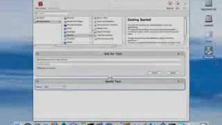 Mac OS X 105 Leopard Automator amp Alex [upl. by Farman211]