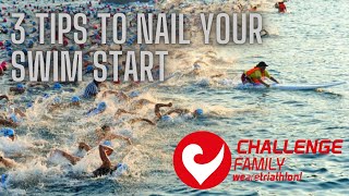 3 PRO tips to nail your triathlon swim start [upl. by Nosyarg]