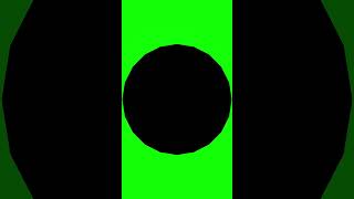 Black Icosagon Green Background Scale Down shorts [upl. by Charo]