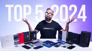 Top 5 BEST Smartphones of 2024… So Far [upl. by Eniluqcaj90]