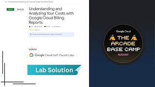 Understanding and Analyzing Your Costs with Google Cloud Billing Reports Lab Solution  GSP614 [upl. by Ssidnac]