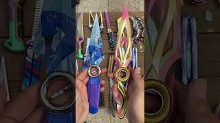 Ultimate Valorant Knife IRL Collection [upl. by Michelle337]