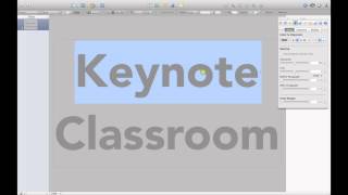 Apple iWork Keynote Tips and Tricks Creating a Letterpress Effect in Keynote [upl. by Bohi]