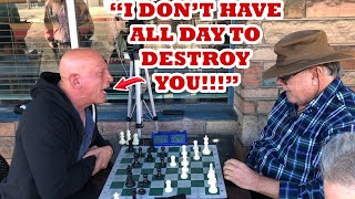 4 Move Mate Opening Makes Trash Talker RAGE The Great Carlini vs Boston Mike [upl. by Aon]