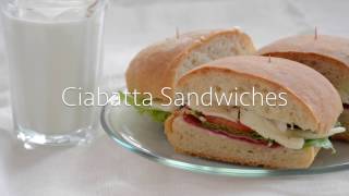 Italian Ciabatta Sandwiches [upl. by Irisa]