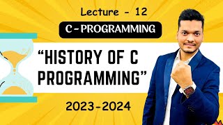 History of C Programming  C Programming [upl. by Manson]