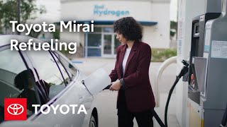 Howto Refuel Your Toyota Mirai  Toyota [upl. by Kevina]