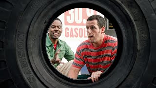 Runaway Car Tire  Grown Ups 2 Adam Sandler Kevin James [upl. by Adniled]