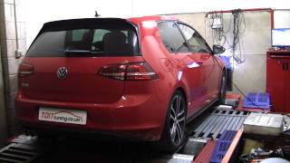 TDITuning  Dyno Testing  Volkswagen Golf GTD [upl. by Nive]