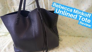 Rebecca Minkoff Medium Unlined Tote Review amp Whats In My Bag [upl. by Briant]