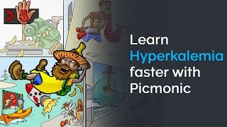 Learn Hyperkalemia Faster with Picmonic NCLEX® Nursing School [upl. by Steck]