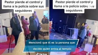 “¡Que se vayan todos” Pastor corre a feligreses de su iglesia por no recibir diezmo [upl. by Medrek]