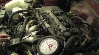 Misfire from restricted injectors  Chevy Prism Toyota 18L part 1 [upl. by Nwahsauq]