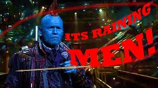 ITS RAINING MEN Guardians of the Galaxy Volume Two Yondu Escape Scene [upl. by Lowell]