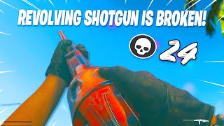 EINHORN REVOLVING SHOTGUN IS OVERPOWERED ON REBIRTH ISLAND  BEST SHOTGUN CLASS NOW Warzone [upl. by Dubois]