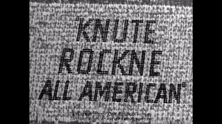 Knute Rockne All American 1940  Original Theatrical Trailer  WB  1940 [upl. by Helmer]