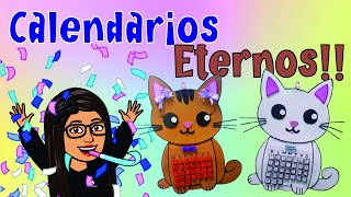 INICIA EL AÑO con un quotCALENDARIO ETERNOquot FÁCIL Y SENCILLO Material Didáctico para niños [upl. by Neirb429]