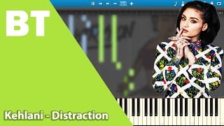 Kehlani  Distraction Piano Cover  Sheets [upl. by Guinna]