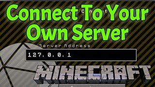 How To Join To Your Own Minecraft Server Get Your Friends On Your Minecraft Server [upl. by Moody]