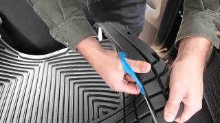 Weathertech Floor Mats Unboxing and Installation 2011 Chevy Equinox [upl. by Henson]