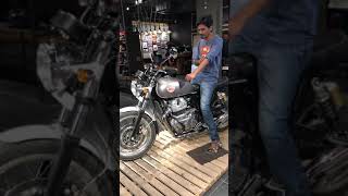 200 KG RE Interceptor 650 Twin  Intro and Weight handling checks [upl. by Eelnyl445]