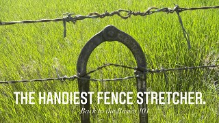 The Handiest Fence Stretcher [upl. by Harmonie]