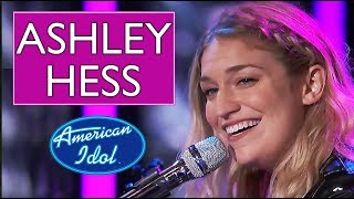 The story of Ashley Hess and her Journey to the American Idol live shows  2019  Season 17 [upl. by Wessling]