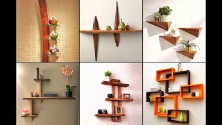 100 Creative Wall Shelves Ideas  Wall shelf design ideas – DIY Home Decor [upl. by Vivica945]